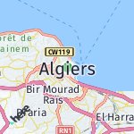 Peta lokasi: Algiers, Algeria