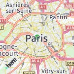 Peta lokasi: Paris, Prancis