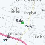 Peta wilayah Bakri, India