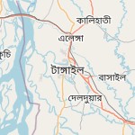 Peta lokasi: Tang'Gail, Bangladesh