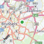 Peta lokasi: Sint-Lambrechts-Woluwe, Belgia