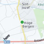 Peta lokasi: Sint-Jozef, Belgia