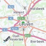 Peta lokasi: Leuven, Belgia