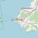 Peta lokasi: Preah Sihanouk, Kamboja