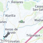 Peta lokasi: Hita, Spanyol