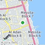 Peta lokasi: Sabah Al Salem-Block 2, Kuwait