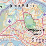 Peta lokasi: Bukit Panjang, Singapura untuk keperluan jadwal sholat