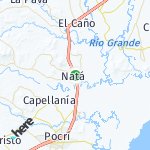 Peta lokasi: Natá, Panama