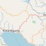 Peta lokasi: Tanggamus, Indonesia untuk keperluan jadwal sholat