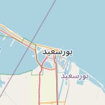 Peta lokasi: Port Said, Mesir