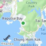 Peta lokasi: Repulse Bay, Hong Kong-Cina