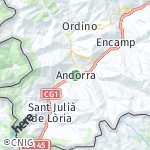 Peta lokasi: Andorra, Andorra