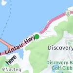 Peta lokasi: North Lantau Island, Hong Kong-Cina