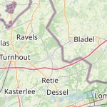 Peta lokasi: Arendonk, Belgia