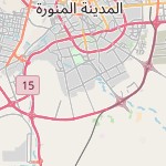 Peta lokasi: Quba, Arab Saudi