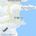 Peta lokasi: Selinia, Yunani