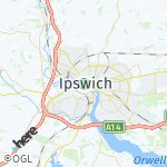 Peta lokasi: Ipswich, Inggris Raya