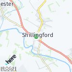 Peta lokasi: Shillingford, Inggris Raya