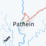 Peta lokasi: Pathein, Myanmar