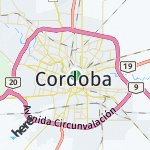 Peta lokasi: Córdoba, Argentina