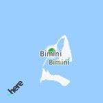 Peta lokasi: Bimini, Bahama
