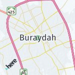 Peta lokasi: Buraydah, Arab Saudi