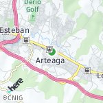 Peta lokasi: Arteaga, Spanyol