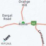 Peta lokasi: Roma, Australia