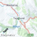 Peta lokasi: Tepelenë, Albania