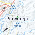 Peta lokasi: Purworejo, Indonesia