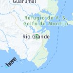 Peta wilayah Río Grande, Panama
