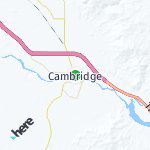 Peta lokasi: Cambridge, Selandia Baru
