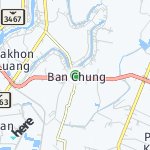 Peta lokasi: Ban Chung, Thailand
