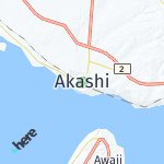 Peta lokasi: Akashi, Jepang