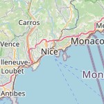 Peta lokasi: Nice, Prancis
