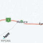 Peta lokasi: Madura, Australia