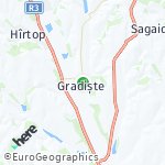 Peta lokasi: Gradiste, Moldova
