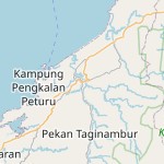 Peta lokasi: Kota Belud, Malaysia untuk keperluan jadwal sholat