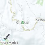 Peta wilayah Charkia, Yunani