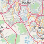 Peta lokasi: Bandar Saujana Putra, Malaysia