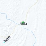 Peta lokasi: Nola, Republik Afrika Tengah