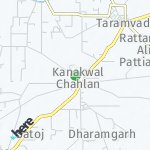Peta lokasi: Kanor, India
