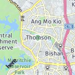 Peta lokasi: Thomson, Singapura