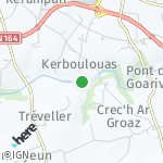 Peta lokasi: Le Pelem, Prancis