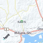Peta lokasi: Kaichi, Jepang