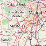 Peta lokasi: Alcorcón, Spanyol