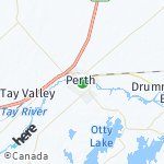 Peta lokasi: Perth, Kanada