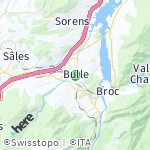 Peta lokasi: Bulle, Swiss