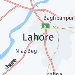 Peta lokasi: Lahore, Pakistan