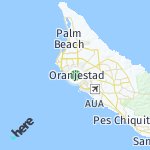 Peta lokasi: Oranjestad, Aruba